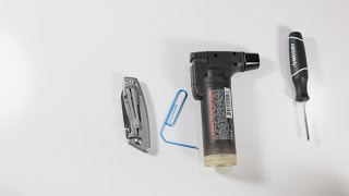 Tools you need to fix an Eagle Torch Lighter Tools to fix an eagle torch lighter [upl. by Llehcsreh]