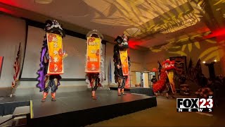 Video Lunar New Year Festival held at TU [upl. by Luapnaej]