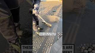 Extremely satisfying pavement installation 😲 😍 🎥 TikTok  fratuspavimentazionisrl [upl. by Avilla]