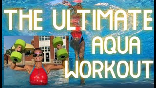 THE ULTIMATE AQUA WORKOUT PART 1 ALL LEVELS WELCOME [upl. by Filberte144]