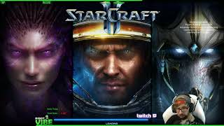 ViBE  Protoss Bronze to GM Series  Diamond 2 to Diamond 1  Part 2 [upl. by Reseda]