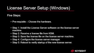 Floating License Server Setup Windows [upl. by Maurita]