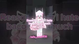 BACONS💀editShort fypシ゚ viral bacons hate roblox edit [upl. by Ginnie]