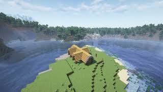 Epic Farmhouse Build in Minecraft 🏡✨ [upl. by Wyatan]