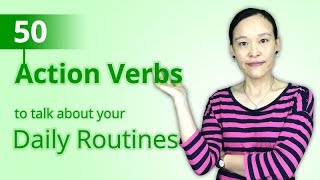 50 Chinese Action Verbs Daily Routines in Chinese  Learn Chinese for Beginners [upl. by Marybelle]