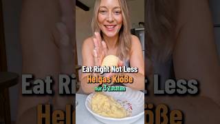 Helgas Kartoffelklöße  Eat right not less Rezept [upl. by Gnov]