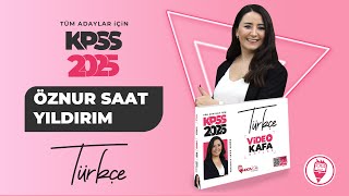 31 Ünlem  Öznur Saat Yıldırım KPSS TÜRKÇE 2025 [upl. by Neicul]