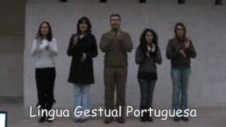 Língua Gestual Portuguesa [upl. by Oker]