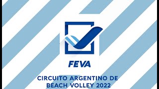 Circuito Argentino de Beach Volley 2022  Etapa 9  CeNARD [upl. by Alaster]