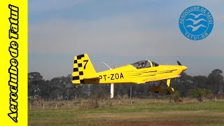 Takeoff  Flyer RV7 PTZOA  Aeroclube de Tatuí SDTF [upl. by Nahaj]