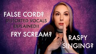 Distorted Vocals Defined Different Types of Screams EXPLAINED [upl. by Elberta]