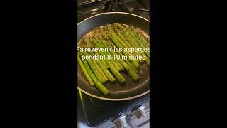 Asperges poêlées [upl. by Rustin]