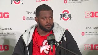 Thayer Munford Jaxson SmithNjigba Teradja Mitchell Haskell Garrett postgame interview  Ohio St [upl. by Aninahs765]