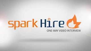 What is a OneWay Video Interview presented by Spark Hire [upl. by Topliffe]