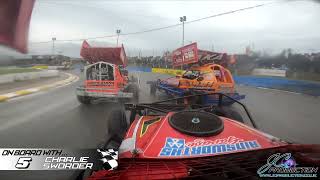 BriSCA F1 on board 5 skegness 15924 [upl. by Quartus626]