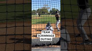 Team Scrimmage Week 2 3 Strikeouts MLB baseball baseballlife [upl. by Chrisse]