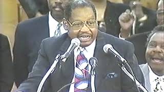 Bishop G E Patterson Sings quotHigh Placequot  88th Holy Convocation 1995 [upl. by Reedy]