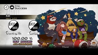 DEEMO RIN Hard Lv10 10000 All Charming [upl. by Yhtommit]