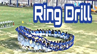 Ring Dance Drill  Annual Sports Day  Must watch till end  Formations  Waves [upl. by Sucramed]