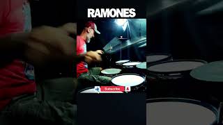 Blitzkrieg Bop RAMONES drumcover cover 09 [upl. by Enyamart]