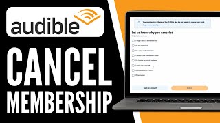 How to Cancel Audible Membership Through Amazon  EasytoFollow Tutorial 2024 [upl. by Anoval]