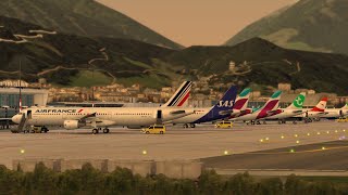 Various Airlines Landing at INNSBRUCK Airport  Plane Spotting  World of Airports [upl. by Auqinahs823]