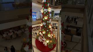 One Bonifacio High Street Christmas Tree and decorations 2024 🎄✨  BGC Philippines 🇵🇭 christmas [upl. by Ahsenhoj]