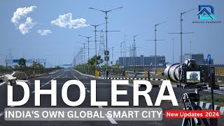 Dholera Smart City India  India own global smart city 2024 [upl. by Newmark]