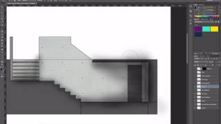 Video Tutorial  Architectural Atmosphere in Photoshop [upl. by Ajaj]