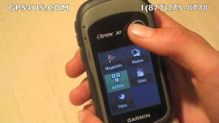 Garmin eTrex 30 Route Planner Overview [upl. by Ellehcir727]