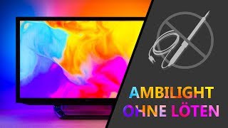 Raspberry Pi Ambilight Tutorial NEW German  Deutsch  Teil 5 OHNE LÖTEN  Schritt für Schritt [upl. by Cowan]