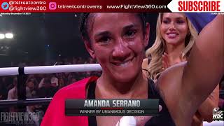 WAR Serrano DEFEATS Gutierrez Katie Taylor NEXT Serrano vs Gutierrez Fight RECAP amp Highlights [upl. by Ynatsyd]