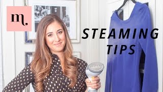 How To Steam Your Clothes The Right Way [upl. by Oinotnaesoj]