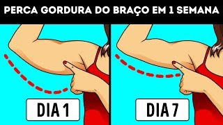 Como Perder Gordura Dos Braços Em 7 Dias Dê Adeus Aos Braços Flácidos [upl. by Bailey364]