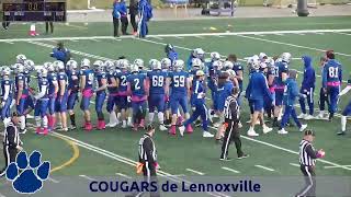 RSEQ Football D1 🏈 AndréGrasset  ChLennoxville 10262024 [upl. by Araed301]