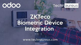 Odoo ZKTeco Biometric Device Integration [upl. by Edmon]