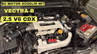 BU MOTORU GÖREN KAÇIYOR  VECTRA B 25 V6 CDX MOTOR ELEKTRİK TESİSAT DEĞİŞİMİ  FAN TESİSATI [upl. by Jock]