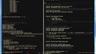 Vim vs Emacs smooth scrolling [upl. by Oleic]