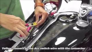 Tsukayu Fairing wire harness installation for RoadKing  Softail [upl. by Ardeha]