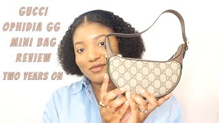 Gucci Ophidia GG Mini Bag Review Is It Worth 2 Years On [upl. by Chappy]