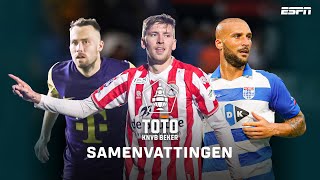 7️⃣ Bekerduels op donderdag 🍿  ALLE SAMENVATTINGEN  TOTO KNVB Beker [upl. by Nels]