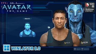 Winlator 80  AVATAR  THE GAME  Snapdragon 680 [upl. by Anahsit56]