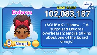 Disney Emoji Blitz DOLORES L5  Encanto  Exclusive Gold  v60 [upl. by Joashus103]