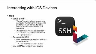 34 FREE IOS Pentest Course  Interaction via SSH  libimobiledevice [upl. by Aileon]