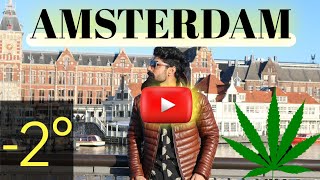 AMSTERDAM VLOG  AMSTERDAM TOUR HINDI  LEGAL GANJA youtuber vlog [upl. by Livi405]