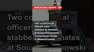 Inmates Attack Correctional Officers at Massachusetts Maximum Security Prison [upl. by Simonsen]