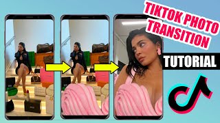 TikTok Photo Transition Trend Tutorial  EASY  Step By Step [upl. by Lise]