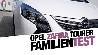 Opel Zafira Tourer im Familien  Test [upl. by Llibyc953]