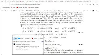 Lecture  4 Chapter  3 Basic Econometrics D Gujrati [upl. by Marolda343]