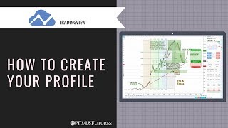 TradingView  How to Create Your Profile [upl. by Reyna]